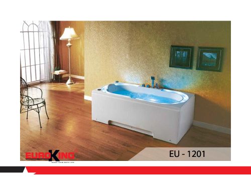 Bồn tắm nằm massage EuroKing EU-1201
