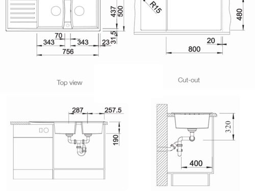 chau rua blanco lexa 8 s alu metallic 1