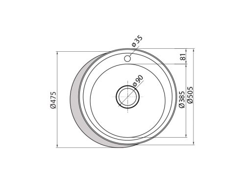 chau rua chen bat cata rs 1 inox unit 2