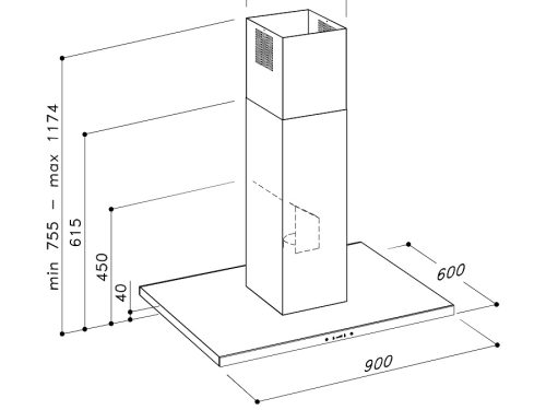 Máy hút áp tường Dudoff Atlas W (HW-S05GW) 2 dudoff atlas w hw s05gw 1