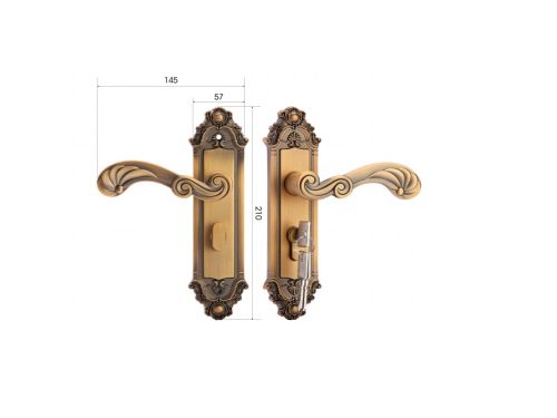 Khóa đồng cửa chính Demax CLK305