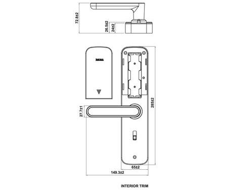 Khóa điện tử Hafele BAUMA BM600 912.20.394 4 khoa dien tu hafele bauma bm600 3