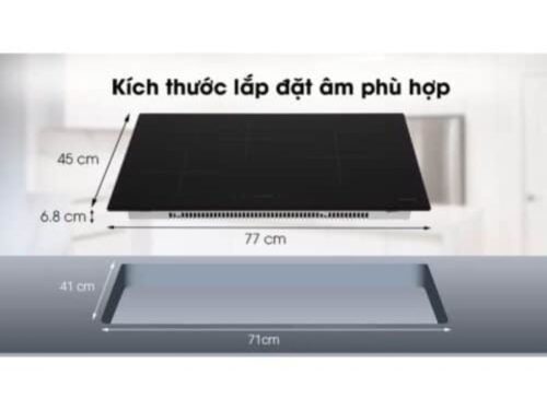 Kích thước bếp từ 3 vùng nấu Hafele HC-I773D 536.01.905