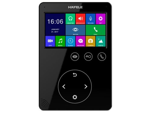 Màn hình cửa Hafele SLEEK 4.3 Nút nhấn cảm ứng 959.23.084