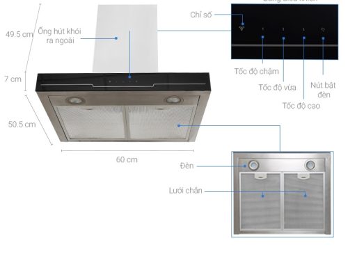 may hut khoi khu mui electrolux efc735sar 3