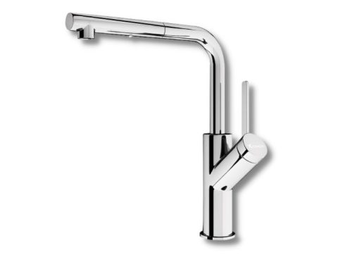 Vòi rửa bát Konox rút dây Artan Chrome