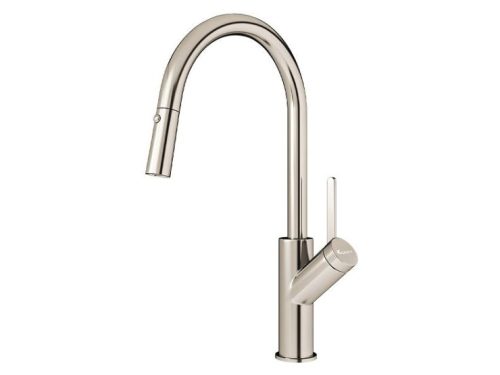 Vòi rửa bát Konox rút dây Ponte Nickel