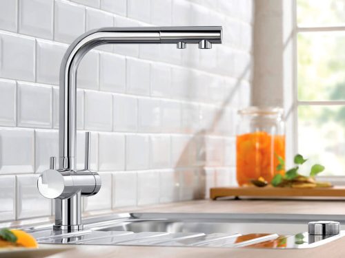 Vòi rửa bát Blanco FONTAS II Chrome 523128 2 voi rua blanco fontas ii chrome 1