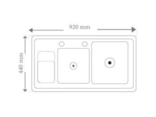 Kích thước của Chậu Rửa Lorca TA 293VL