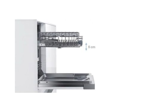 Hệ thống điều chỉnh khay trên 3 tầng RackMatic của Máy rửa bát Bosch SMI8YCS03E