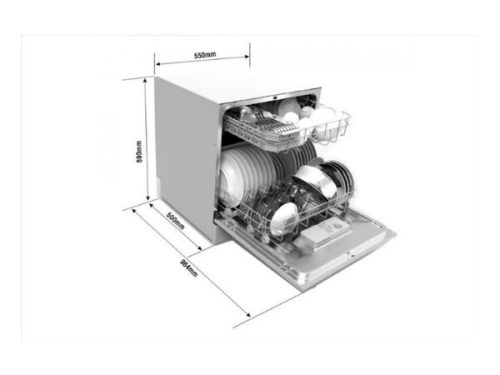 Máy rửa bát Beko DTC36810W