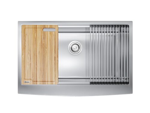 Chậu rửa bát Konox Workstation - Apron Sink KN8051AS Curve