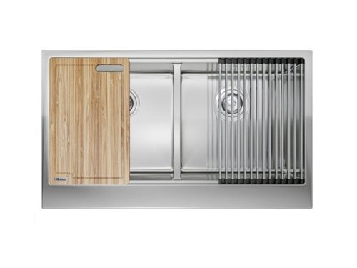 Chậu rửa bát Konox Workstation - Apron Sink KN8751DA Retta