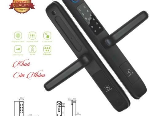 Khóa điện tử Kassler KL-599 RB/ Khóa cửa nhôm