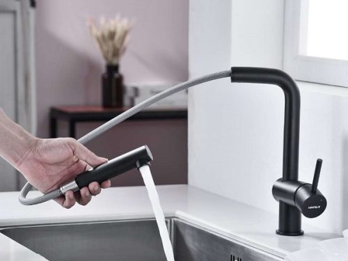 Vòi rửa bát Hafele HT21-GH1P254 577.55.390 màu đen 1 Sử dụng Vòi rửa bát Hafele HT21-GH1P254 577.55.390 màu đen