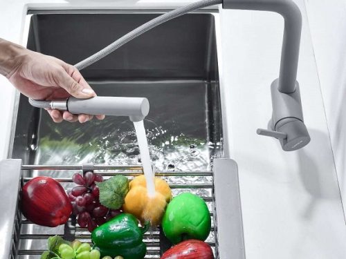 Sử dụng Vòi rửa bát Hafele HT21-GH1P254 577.55.590 màu xám