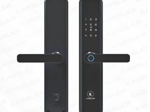 Khóa cửa vân tay Kassler KL-669 BLACK APP (MÀU ĐEN)