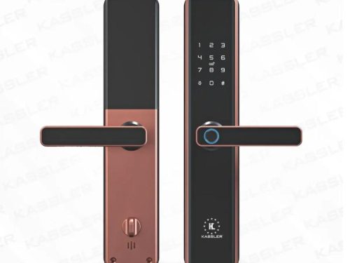 Khóa cửa vân tay Kassler KL-669 COPPER APP (MÀU ĐỒNG)