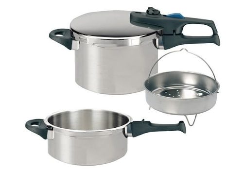 Bộ nồi áp suất Elo Praktika Plus XL 3L/6L 22cm