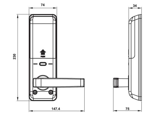 khoa dien tu hafele el7700 tcs 912.05.583 3