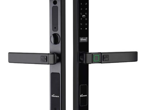 Khóa cửa điện tử chống nước Demax SL588 BL