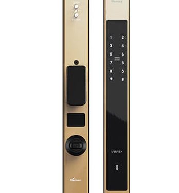 Khóa cửa điện tử chống nước Demax SL801 CG App Wifi