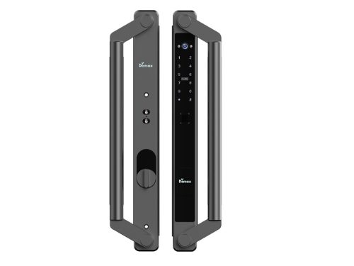Khóa cửa đại sảnh biệt thự nhận diện khuôn mặt Demax SL908 GS Lux App Wifi