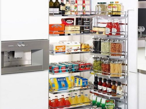 Bộ kệ đựng thực phẩm 6 tầng 600/1700mm TANDEM ARE Hafele 545.93.435