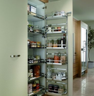 Phụ kiện tủ bếp Hafele 545.94.611 bộ rổ 6 tầng TANDEM 450/1100mm