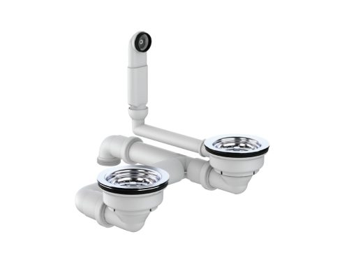 Bộ Xả Chậu Rửa Chén 2 Hộc Hafele 570.35.915