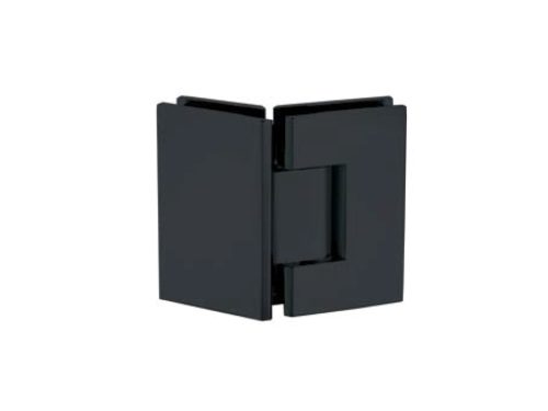 Bản lề kính - kính 135º màu đen Hafele 981.77.905
