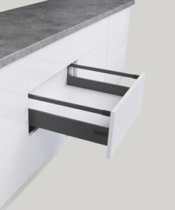 Ray hộp Hafele 552.55.316 Alto-S H80 mm màu xám đậm