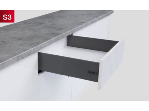 Ray hộp Alto-S chiều cao 120mm Hafele 552.36.745