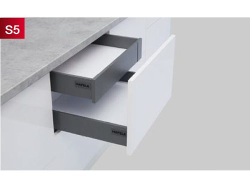 Ray hộp Inner Alto-S chiều cao 80mm Hafele 552.55.320