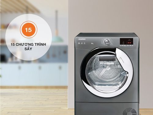 Thiết kế Máy sấy độc lập 10kg Rosieres RILSC10DGR-04