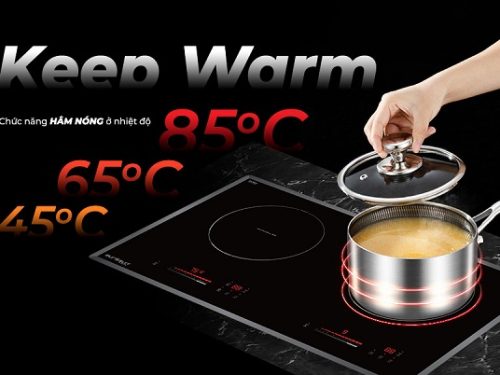 Chế độ ủ ấm của bếp từ kết hợp hồng ngoại Eurosun EU-TE799Pro