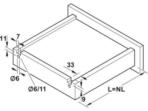 Ray âm Hafele 433.07.245