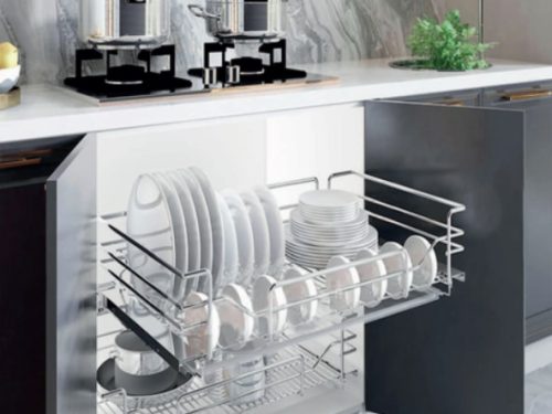 Giá bát đĩa nan oval (Quả Trám) Inoxen EV6070