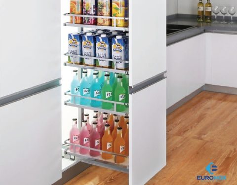 Tủ kho nan dẹt cánh rút - 6 tầng Euronox EU3-I440