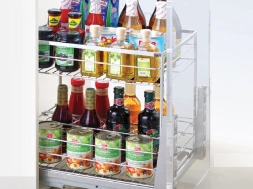 Giá gia vị chai lọ nan vuông Euronox EU8.20G