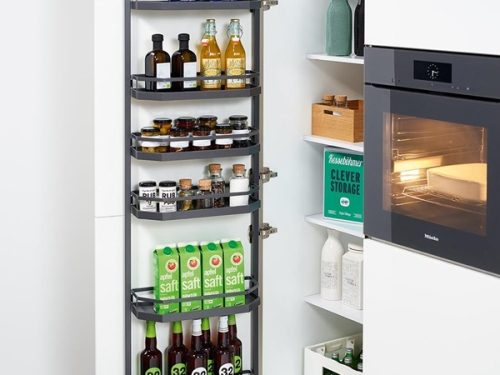 Bộ kệ Tandem đựng thực phẩm Hafele 545.02.230 KT 450/1700