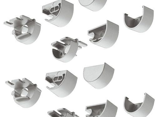 Bộ nắp cho thanh trượt ngăn kéo Hafele 833.74.877