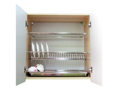 Giá bát 3 tầng tủ trên inox 201 Faster RS800S3