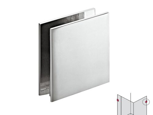 Kẹp kính tường 90º phòng tắm kính Hafele 981.77.918