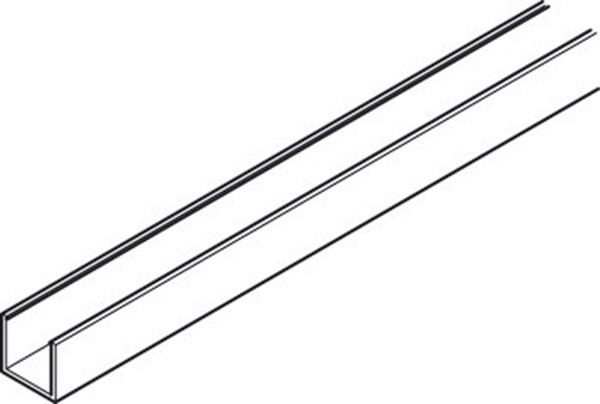 Ray dẫn hướng dưới 6000mm Hafele 943.33.760 Ray dẫn hướng dưới 6000mm Hafele 943.33.760