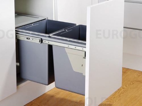 Thùng rác âm tủ Eurogold BL300