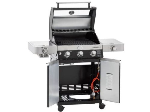 Bên trong của Bếp nướng BBQ Rösle 25530 VIDERO G3-S Vario 30 Mbar dùng gas