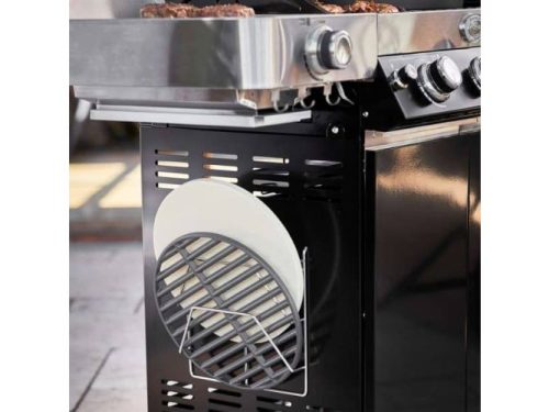 Giá đựng vỉ thớt của Bếp nướng BBQ Rösle 25530 VIDERO G3-S Vario 30 Mbar dùng gas