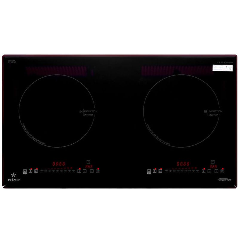 Bếp từ đôi Pramie PRMY-2205 lắp âm Bếp từ đôi Pramie PRMY-2205 lắp âm