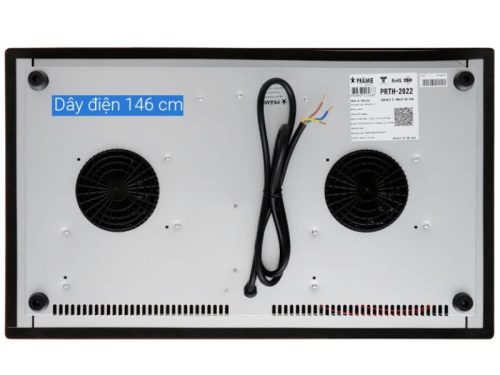 Bếp từ đôi Pramie PRTH-2022 lắp âm 1 Cấu tạo bếp từ đôi Pramie PRTH-2022 lắp âm